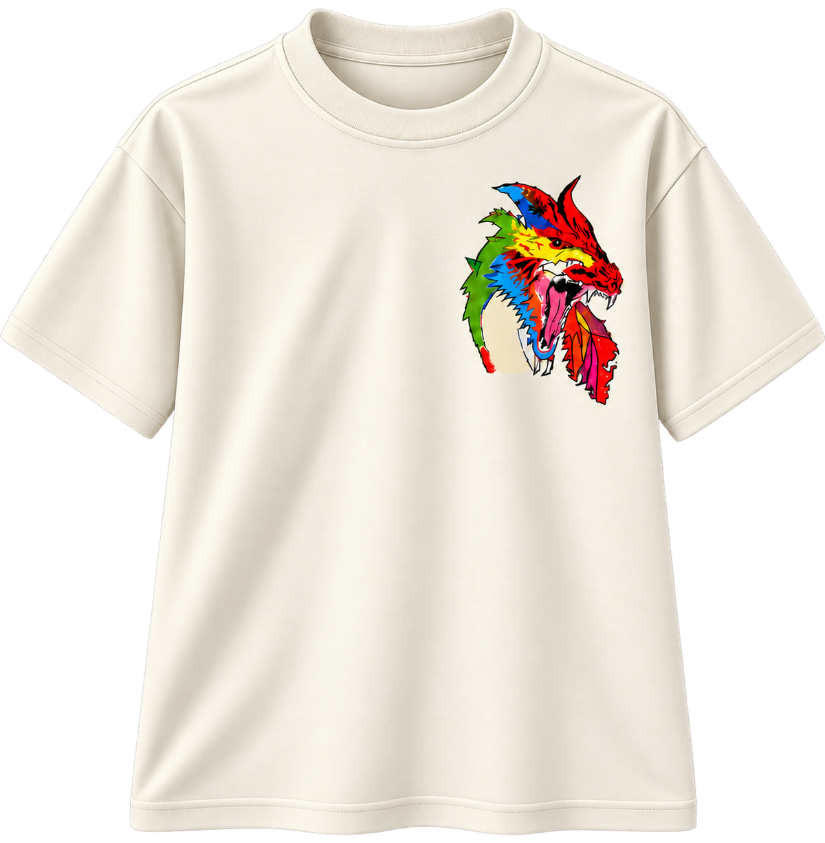 Light Vapor Tee Vintage White