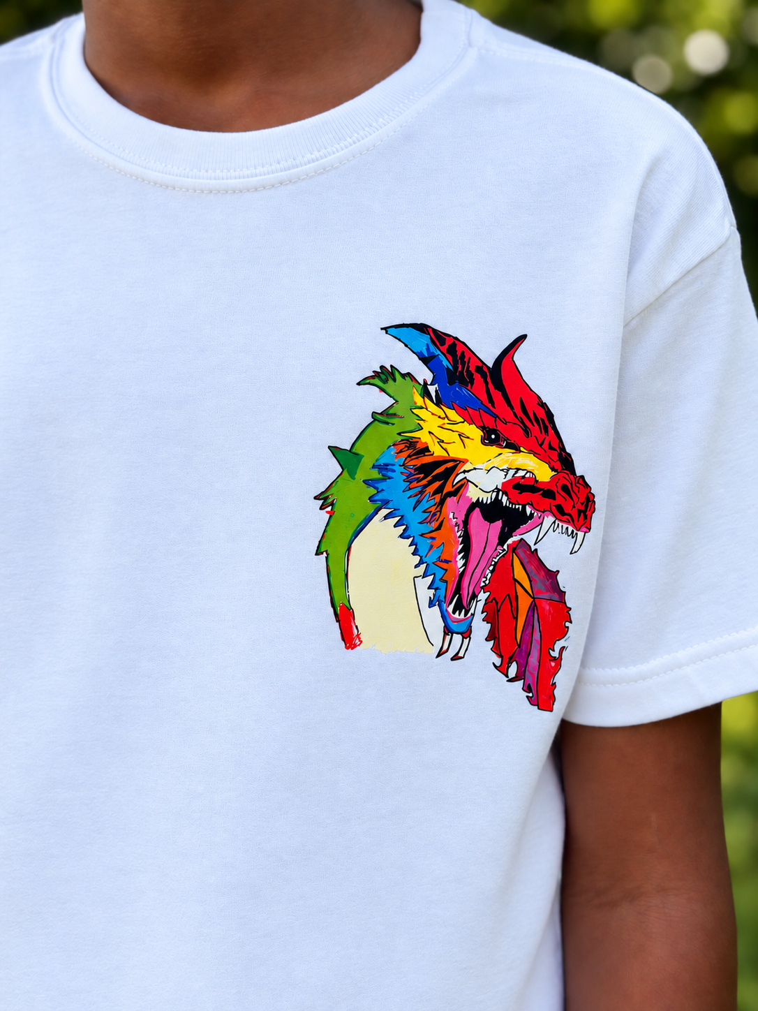 Light Vapor Tee White