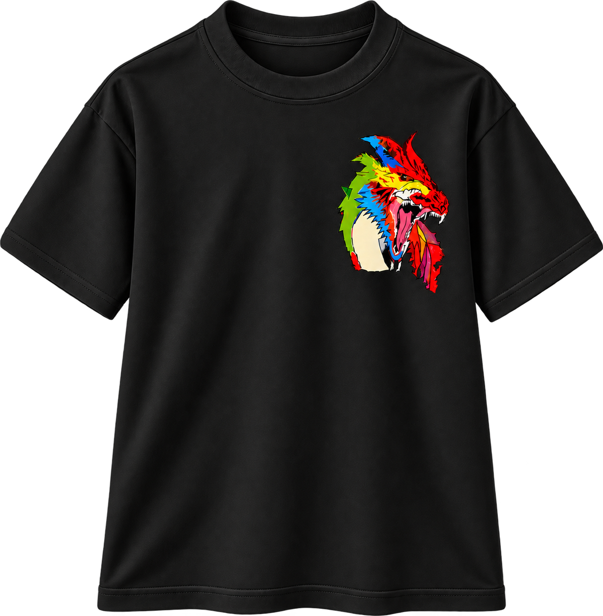 Light Vapor Tee Black
