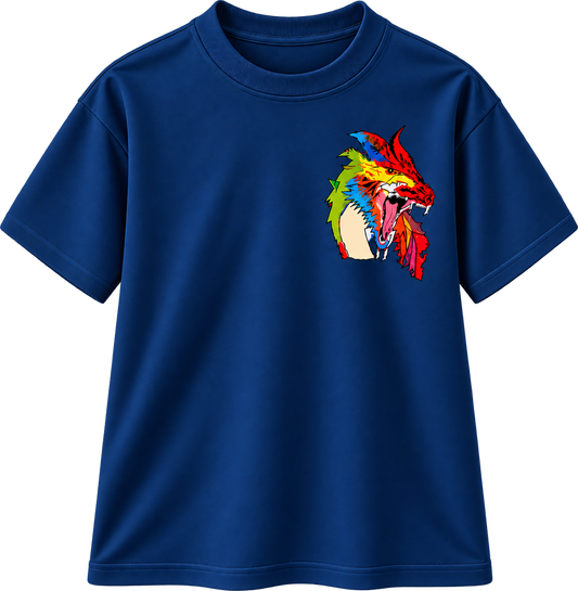 Light Vapor Tee Navy Blue
