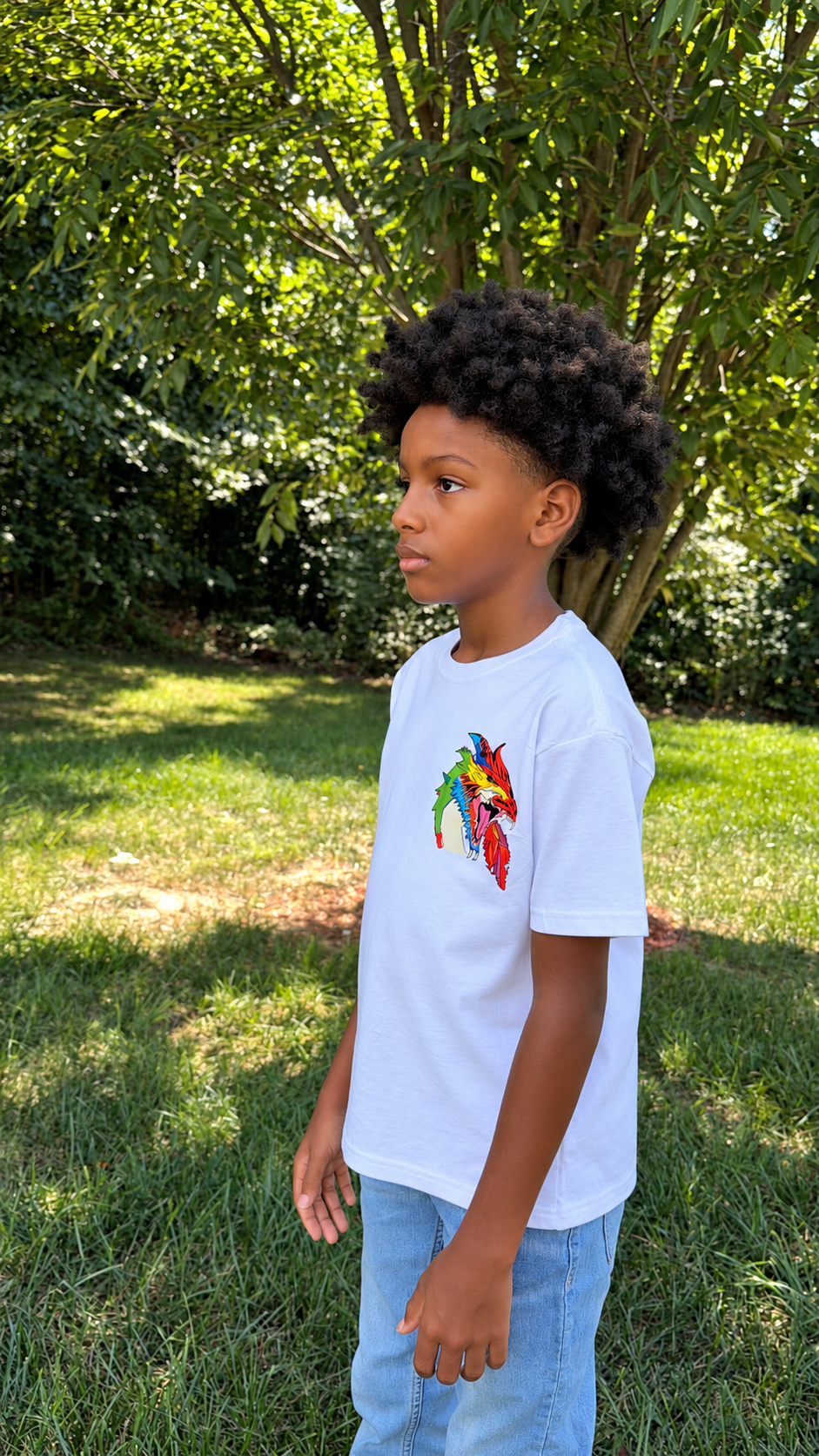 Light Vapor Tee White